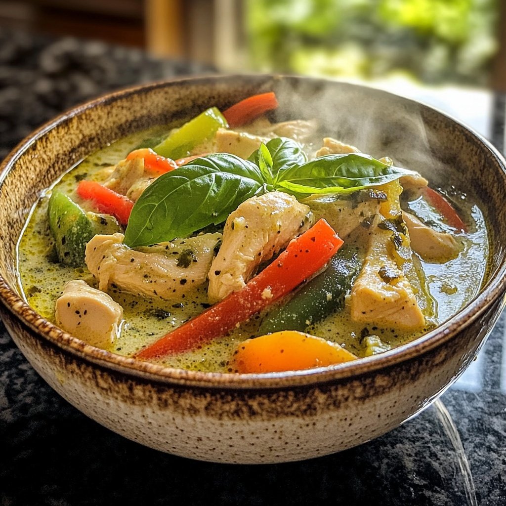 Thai Grünes Curry mit Huhn