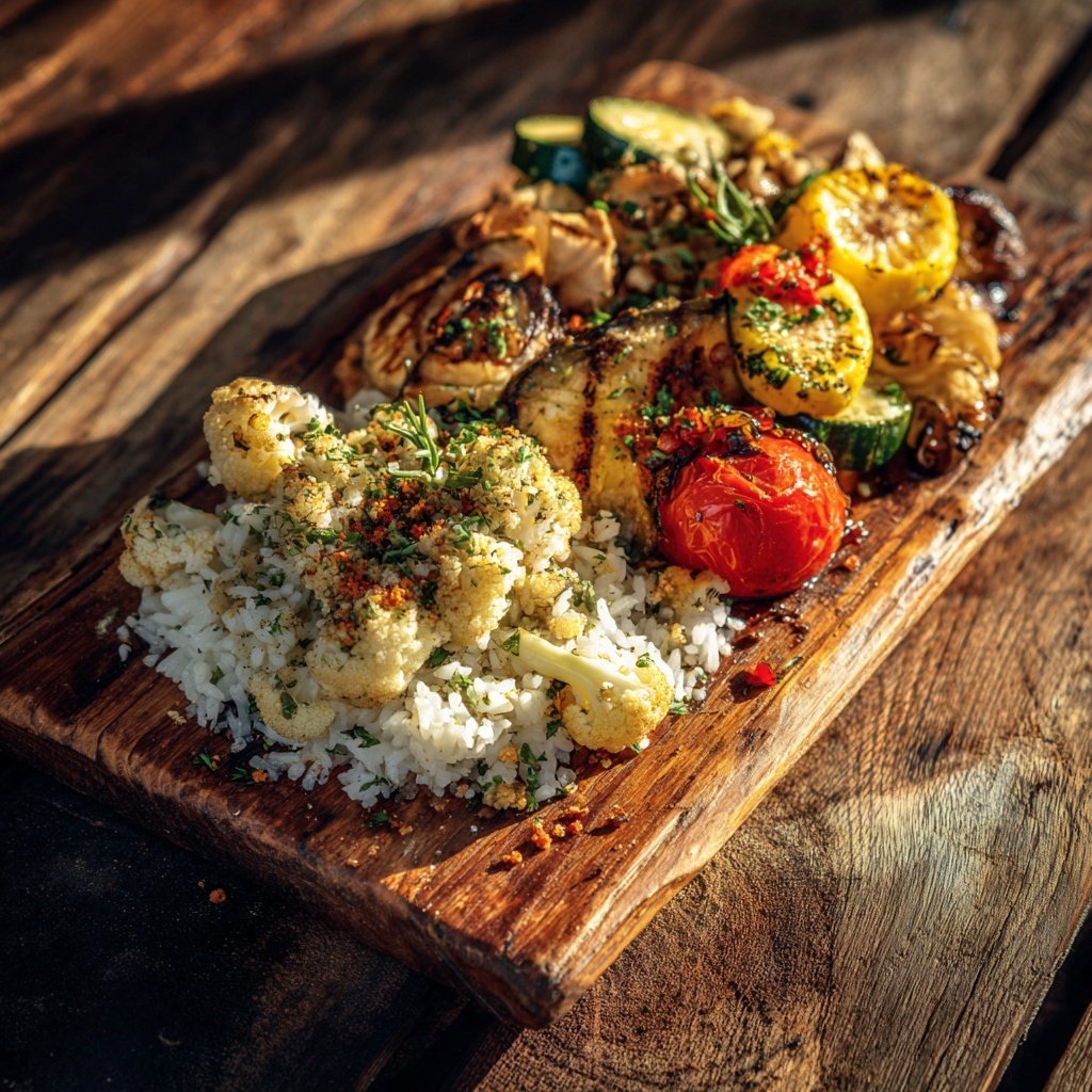 Grill Beilagen Mit Kräuterreis