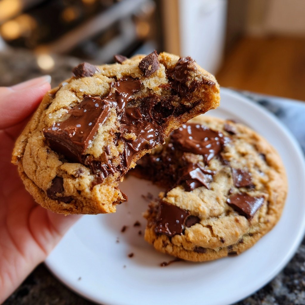 Cookies mit Erdnussbutter und Kakao