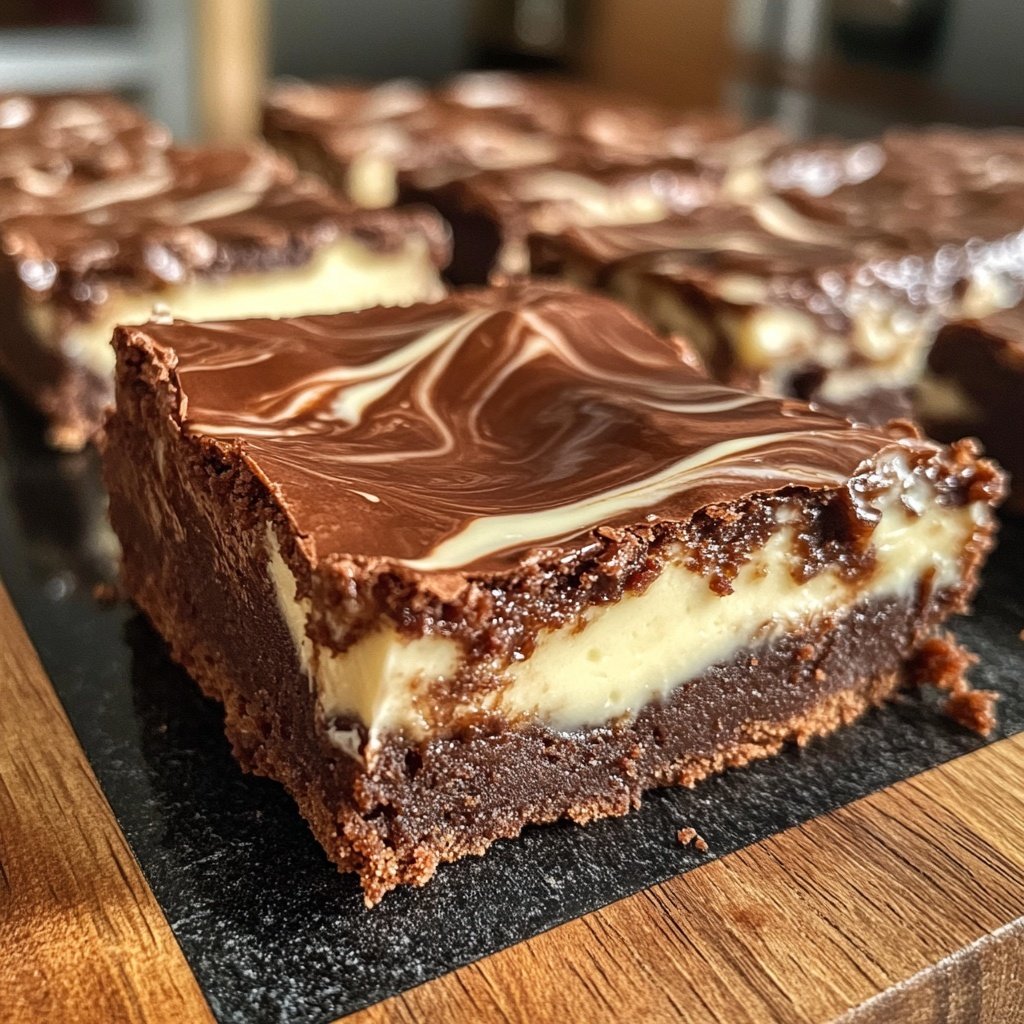 Frischkäse-Brownies