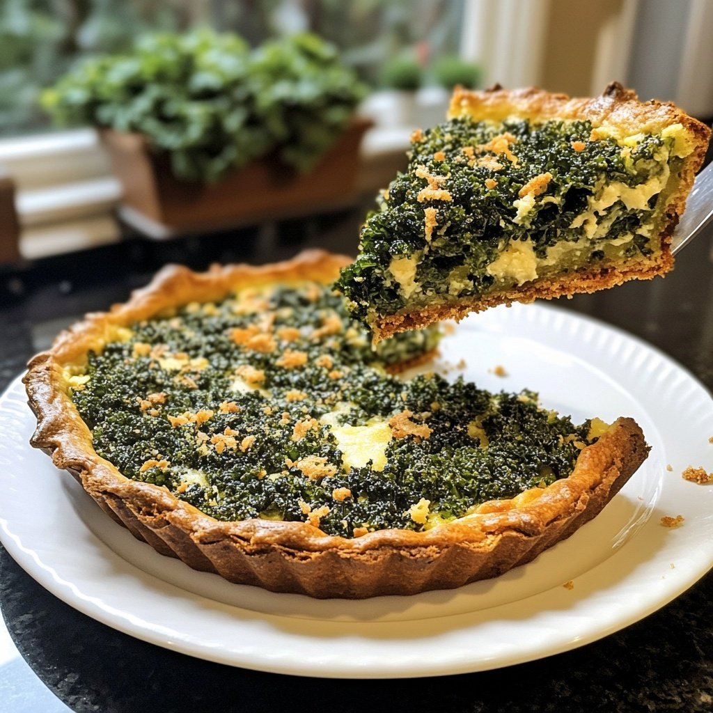 Schwarzkohl-Zitronen-Quiche – einfaches Rezept
