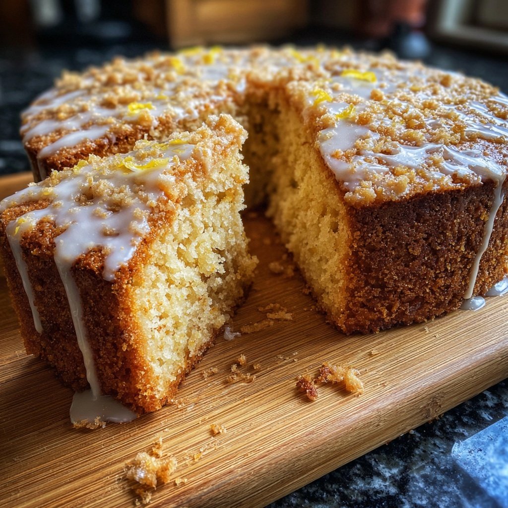 Zitronenkuchen mit Mandelmehl